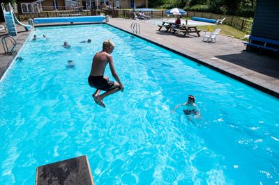 Engesvang Friluftsbad har haft en fantastisk sommer med masser af besøgende.