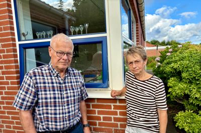 Hans Stougaard og Lisbeth Stougaard er skuffede over politiet.