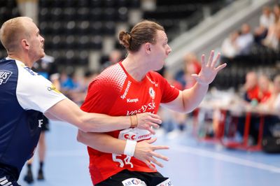 Rasmus Mørup og HC Midtjylland led sæsonens første nederlag på en tung dag i Odder.