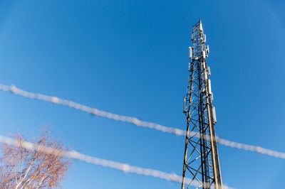 Det er en 42 meter høj gittermast af denne type, som virksomheden Nextel vil stille op på Bjerrevej 33 i Tanderupkær