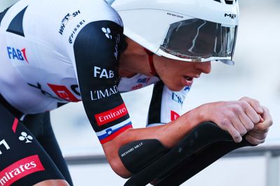 Tadej Pogacar vandt Vueltaens 1. etape i de hjemlige gader i Monaco.