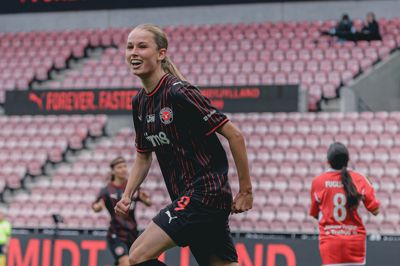 Mathilde Kaihøj scorede to af målene i lørdagens 4-1-sejr over ASA.
