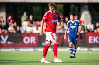 Malthe Emil Hansen fik i weekenden tiltrængt spilletid på U19-ligaholdet.