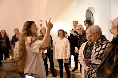 »Gospel for fun« er klar med livsbekræftende gospelsange.