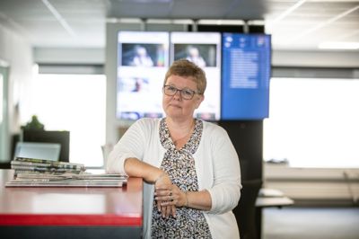 Chefredaktør Vibeke Larsen.