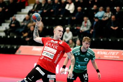 Sebastian Wistoft Jensen er op til denne sæson vendt »hjem« til HC Midtjylland. Han scorede ni mål og blev topscorer i premieresejren over Lemvig-Thyborøn.
