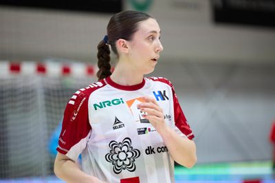 Cecilie Brandt scorede seks mål, da Ikast Håndbold sejrede i Frederiksberg-Hallerne.