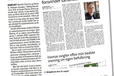 Midtjyllands Avis 21. august.