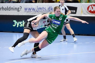 Tidligere i karrieren har Alberte Simonsen spillet for Viborg HK, Ringkøbing og Herning FH. Nu er hun klar til sin anden sæson som senior i Silkeborg-Voel.