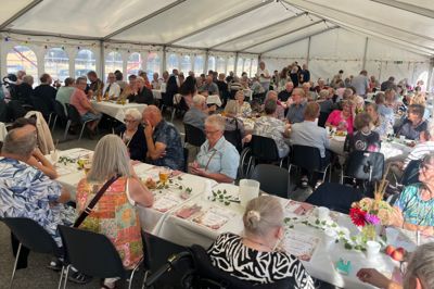 150 personer deltog, da der var sommerfest Kildehøj.