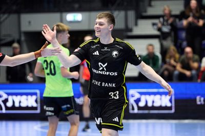 Hjalte Sinding er en af de unge BSH'ere, der lige nu får værdifuld kamperfaring i ligaen.