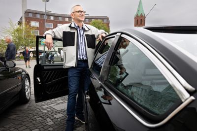Knud Egstrøm deltager for anden gang i Automania, og lørdag kan man møde den tidligere Silkeborg-kørelærer i Lunden.