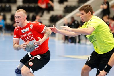 Sebastian Wistoft Jensen leverede syv mål i Tønder og er i skrivende stund nummer ni på topscorerlisten i 1. division. Han mener dog selv, at han stadig er ved at vænne sig til det nye hold i HC Midtjylland, der kommer til at udvikle sig gennem hele sæsonen.