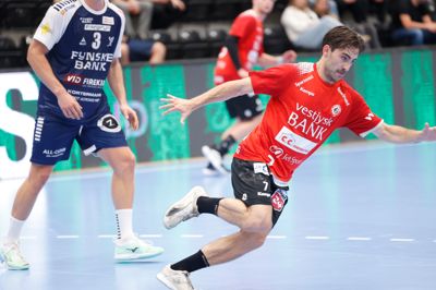 Anton Bramming scorede på alle sine fem straffekast mod Køge. Herudover kom to scoringer i åbent spil.