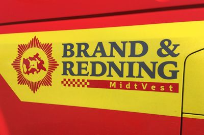 Brandfolkene kunne hurtigt vende retur til brandstationen i Videbæk.