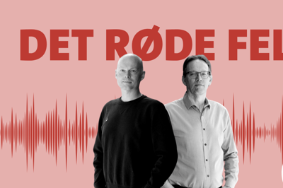Dagens panel er Mathias Hove Andersen (t.v.) og sportsredaktør Peter A. Sørensen.