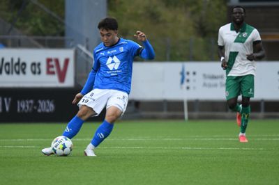 Sebastian Biller har kontinuerligt fået spilletid for Hødd, der har overrasket positivt i denne sæson i Norge.