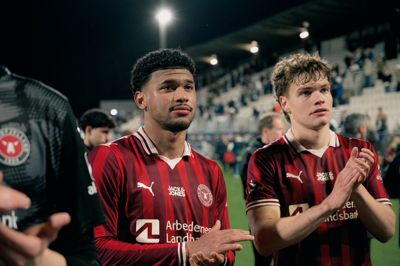 Pedro Bravo (t.v.) og Victor Bak er blot to af de spillere fra den aktuelle FCM-trup, der har haft lejeophold i den portugisiske søsterklub CD Mafra.