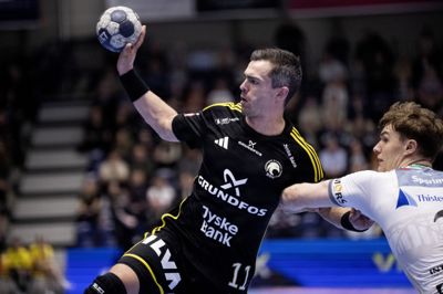Rasmus Lauge var med hele ni assister en afgørende figur for Bjerringbro-Silkeborg i deleren med Aalborg.