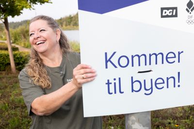 Borgmester Helle Gade på dagen, hvor det blev afsløret, at Silkeborg bliver en af fem værtsbyer ved Royal Run 2027. De øvrige er Thisted, Haderslev, Vordingborg og København.