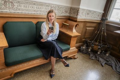 Amanda Heitmann fra Venstre blev i sidste uge irettesat af partifælle, da hun havde underskrevet et borgerforslag, som nu har opnået 50.000 støttere.