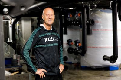 Afdelingsleder i KCS Badeland og Motion, Kim Kjer, glæder sig til at kunne åbne badelandet igen.