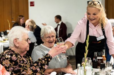 Knap 200 frivillige fra hele kommunen var inviteret med til årets Frivilligfejring, hvor de blev hyldet for deres flotte indsats.