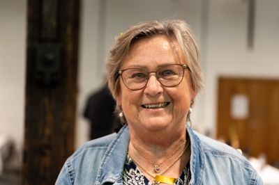 Gerda Johansen og de andre ildsjæle havde en dejlig aften i Remisen, hvor Ikast-Brande Kommune fejrede de frivillige.