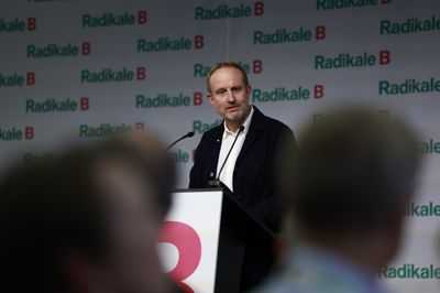 De Radikales politiske leder, Martin Lidegaard, møder lørdag partiets bagland ved landsmødet på Hotel Nyborg Strand.