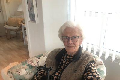 <i>Inger Otte Jensen boede det meste af sit voksne liv på Grundtvigsvej i Herning.</i><br/>