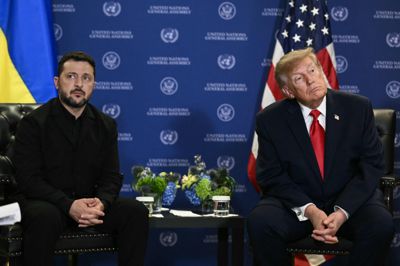 Ukraines præsident, Volodymyr Zelenskyj, har tirsdag haft et møde med USA's præsident, Donald Trump, i forbindelse med FN's Generalforsamling i New York.