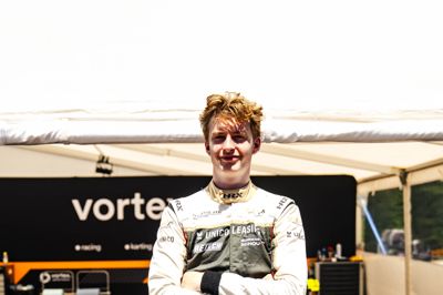 Sebastian Schou kørte i sidste weekend på Jyllandsringen.