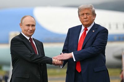 USA's præsident, Donald Trump, og Ruslands præsident, Vladimir Putin, mødtes i august 2025 i Alaska.