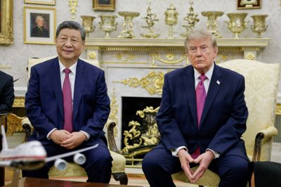 USA's præsident, Donald Trump, har torsdag taget imod Kinas præsident, Xi Jinping, i Det Ovale Kontor i Det Hvide Hus. De to skal blandt andet drøfte handel og udviklingen af kunstig intelligens.