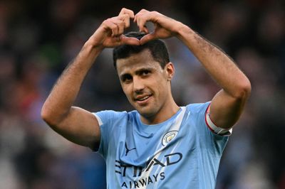 Rodri spillede for Manchester City fra 2019 til 2026. I den periode vandt han Premier League fire gange.