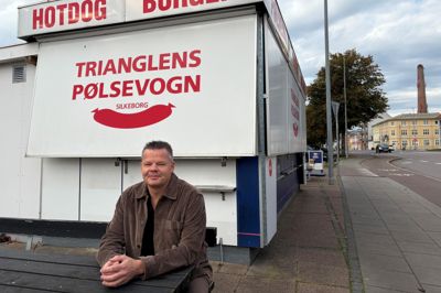Hvad hedder manden, der har købt Trianglens Pølsevogn?