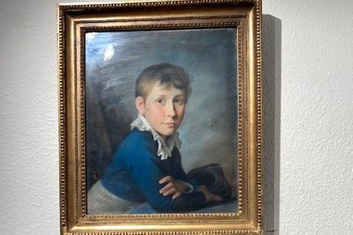 Museet for Guldalderkunst i Lemvig fik besøg fra Vinding Kultur & Trivsel.