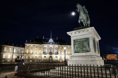 På slotspladsen foran Amalienborg var klimaaktivist Oskar Kluge mødt op, da kong Frederik 31. december sidste år holdt sin nytårstale. Med et banner sprang Oskar Kluge ind foran Livgarden.