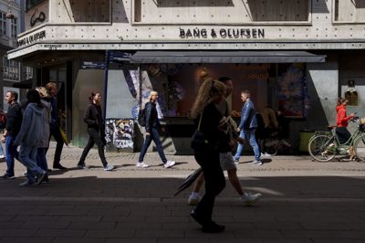 Bang & Olufsens butik på Østergade i København.