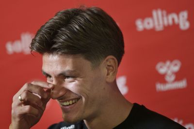 Joakim Mæhle runder 62 landskampe, hvis han kommer på banen mod Portugal.