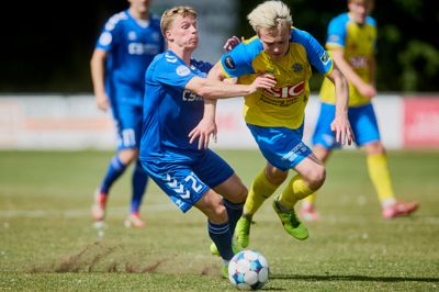 Oliver Amby har været en god mand for SIK på det seneste. Han scorede sejrsmålene mod både Thisted og B93.