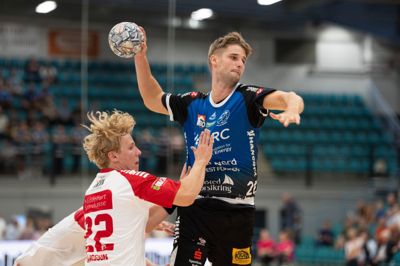 Mathias Nikolajsen er en af de spillere, som gerne skal nyde godt af, at der nu er kommet en ny spiller ind i Skive fH's trup.
