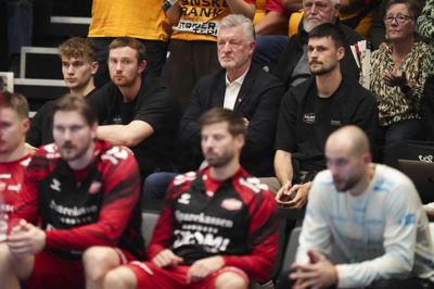 Der var tydelige tegn på utilfredshed hos Jan Larsen undervejs i lørdagens nederlag til GOG.