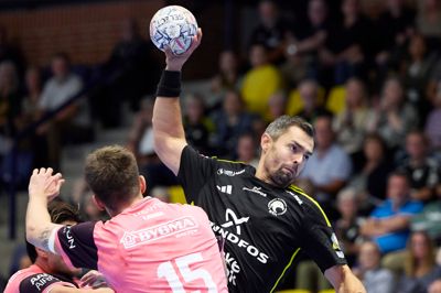 Rasmus Lauge scorede på 13 af sine 14 skud mod Skanderborg AGF.