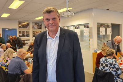 Folketingsmedlem Mogens Jensen deltog mandag aften i et medlemsmøde hos de lokale partiforeninger i Herning Kommune.
