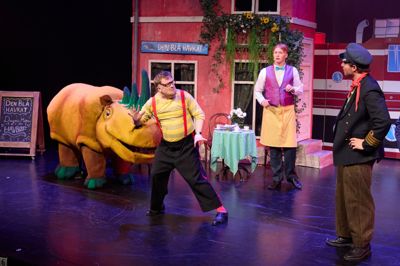 MCH Musical havde fuldt hus i MCH Herning Kongrescenter ved lørdagens premiere på Otto er et næsehorn.