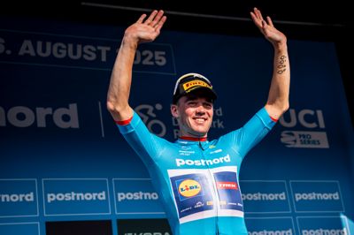 Cykelrytteren Mads Pedersen fra Lidl-Trek er en af de mulige ryttere, der er med.