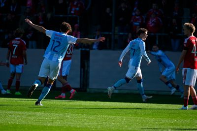 Fire gange måtte SIF-spillerne se hjemmeholdet juble på AL Sydbank Park i Haderslev.