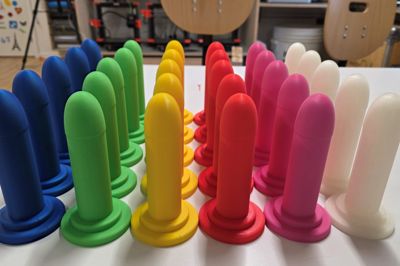 3D-printede penisattrapper kan erstatte de slidte flamingoattrapper i seksualundervisningen.