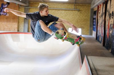 Lørdag bliver der afholdt DM i skateboard i Hal A i Skive.